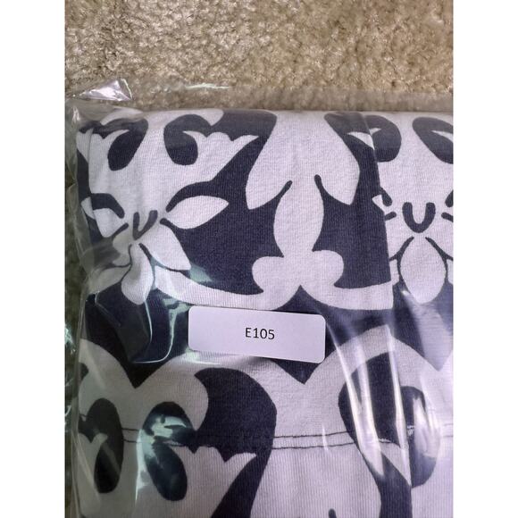 Ann Taylor Loft Women’s Dress Gray White Short Sleeve Knee Length Size XS E105 - Picture 10 of 10